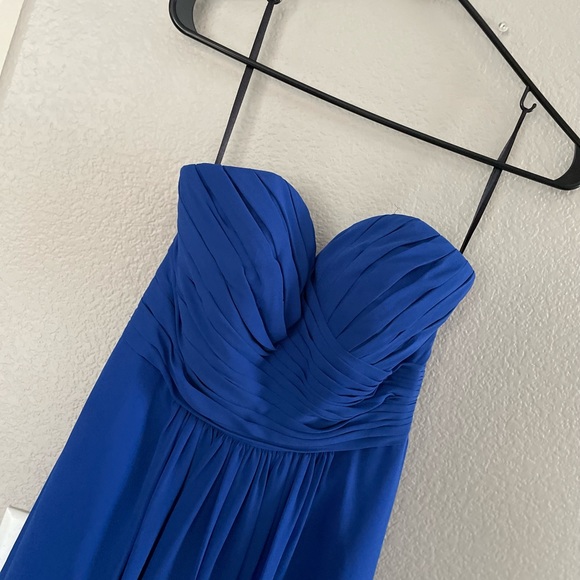 Strapless Royal Blue Dress 💙 - Picture 3 of 5